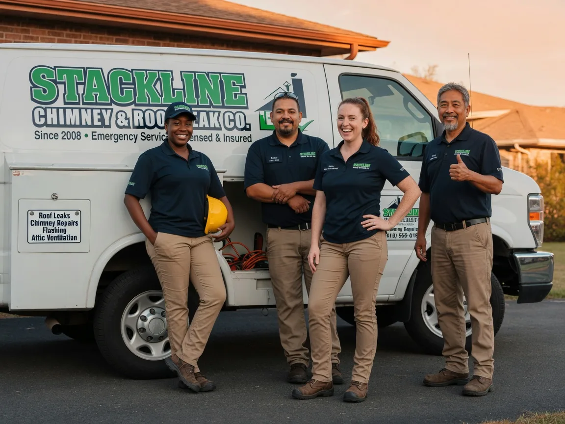 Chimney flashing repair company in Alexander, AR